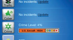 A screenshot of the BoldSOS mobile app. A screenshot of the BoldSOS mobile app.