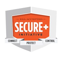The Electronic Security Association's new SECURE+ logo markets the home security and home control services of ESA members. The Electronic Security Association's new SECURE+ logo markets the home security and home control services of ESA members.