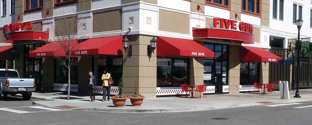 Five Guys Outside 10735403