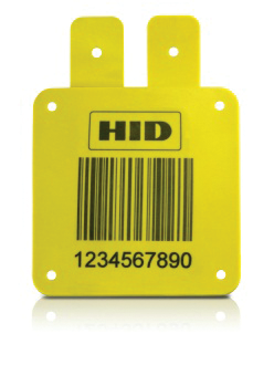 HID Global's RFID SlimFlex Square Tag.