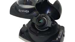 IQinVision&apos;s IQeye Alliance mini-dome camera.