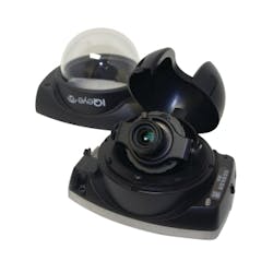 IQinVision's IQeye Alliance mini-dome camera. IQinVision's IQeye Alliance mini-dome camera.