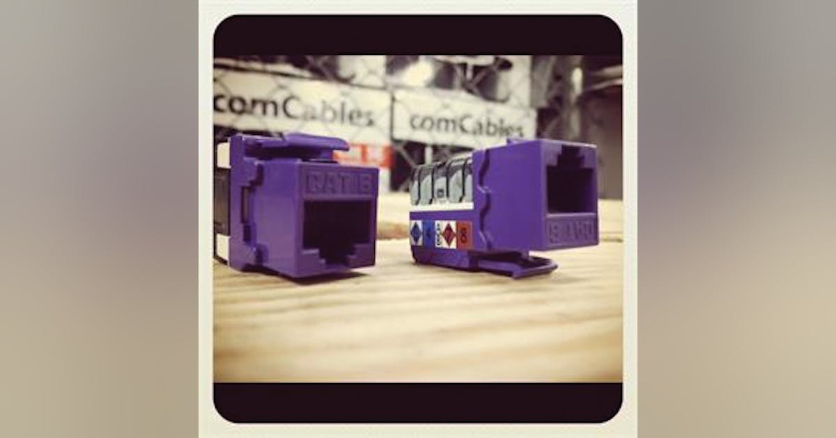 ComCables' Cat 5E and Cat 6 Purple Jacks | Security Info Watch