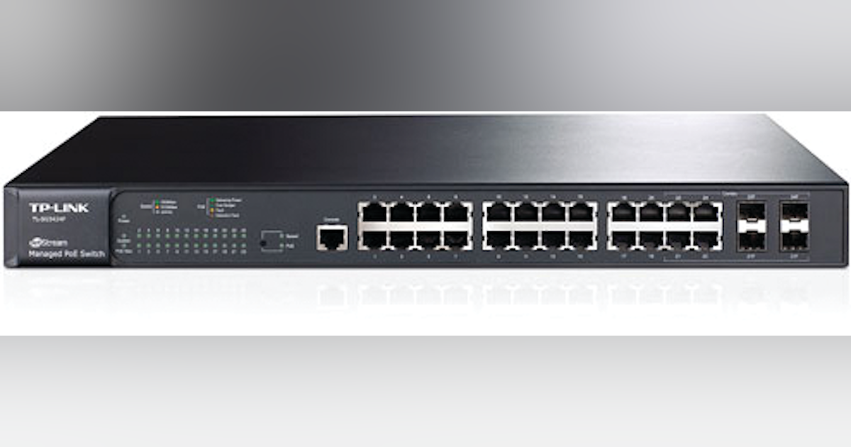 TP-LINK's JetStream Gigabit L2 Managed PoE Switch | Security Info Watch