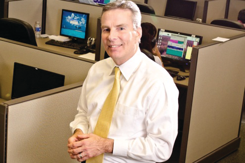 Ackerman Security Systems President Jim Callahan credits the company's growth over the past five years to having a sound business strategy and investing in marketing while others have cut back.