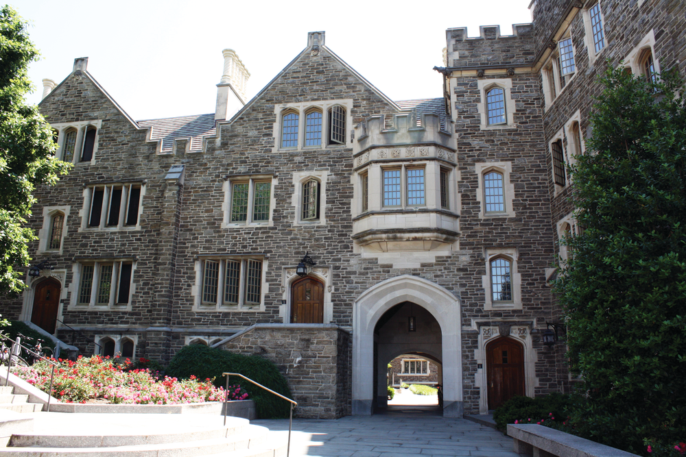 Princeton's Patton Hall is one of many dormitories that have undergone a campus-wide interior lock upgrade with Salto keyless locks.