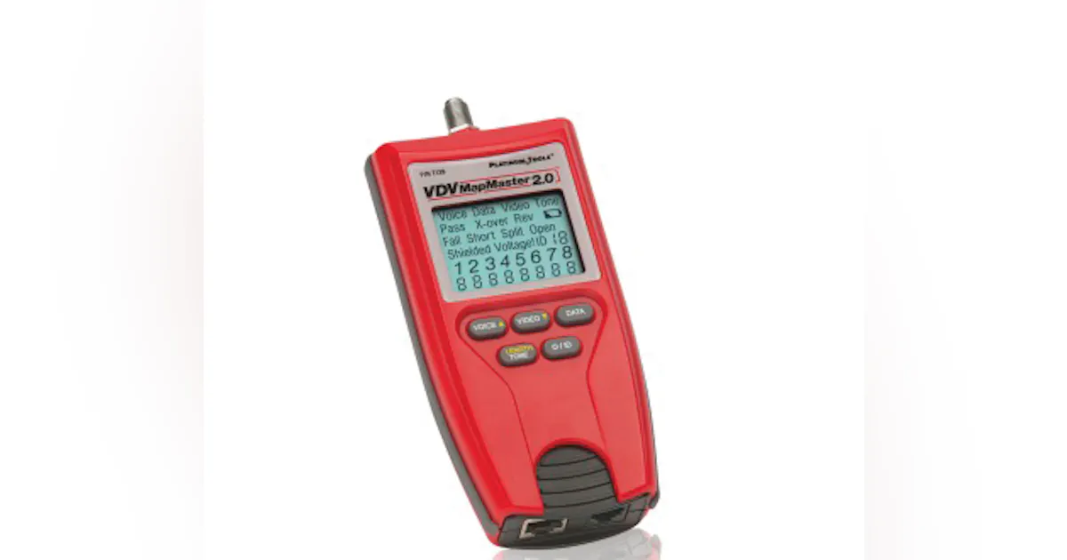 Mapmaster 512 Platinum Tools's VDV MapMaster 2.0 | Security Info Watch