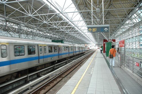 The VIVOTEK MD7560 camera was recently deployed by the Taipei MRT system.
