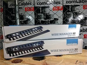 ComCables debuts 1U and 2U single Sided Wire Manager