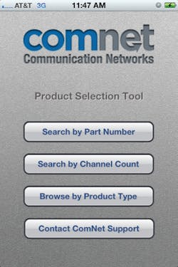 ComNet introduces app ComNet introduces app