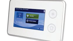 LCD color touchscreen wireless remote keypad from 2GIG Technologies LCD color touchscreen wireless remote keypad from 2GIG Technologies