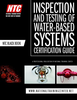 The NTC Black Book is written for those studying to achieve NICET certification in fire sprinkler inspection and testing.