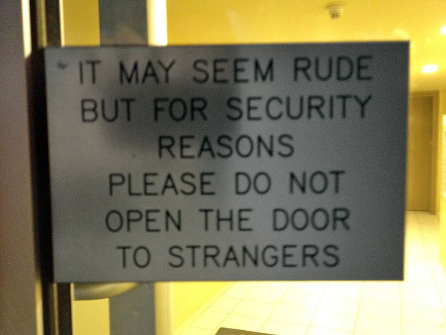 Weird & Funny Security Signs Security Info Watch