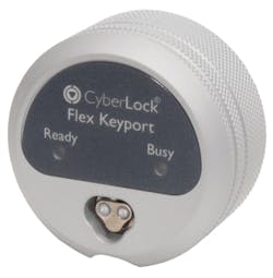 The new CyberLock Flex System Keyport from Videx. The new CyberLock Flex System Keyport from Videx.