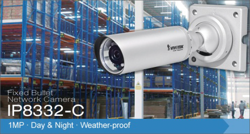 Vivotek's new IP8332-C network camera.