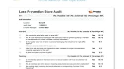 A screenshot of Wren Solutions&apos; Encapsulon Assessment retail audit software.