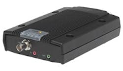 The Axis Q7411 video encoder is the first encoder solution on the market offering 60 fps, giving outstanding video processing capabilities. The Axis Q7411 video encoder is the first encoder solution on the market offering 60 fps, giving outstanding video processing capabilities.
