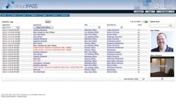 A screenshot of Brivo's new CloudPass physical access control system. A screenshot of Brivo's new CloudPass physical access control system.