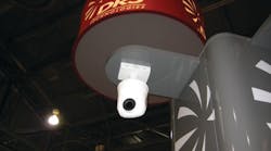 A view of DRS Technologies' new WatchMaster IP Ultra thermal camera on the show floor at ASIS 2012. A view of DRS Technologies' new WatchMaster IP Ultra thermal camera on the show floor at ASIS 2012.