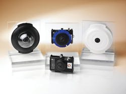 Oncam Grandeye's new Evolution camera range. Oncam Grandeye's new Evolution camera range.