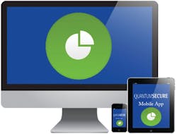 Quantum Secure’s SAFE mobile app. Quantum Secure’s SAFE mobile app.