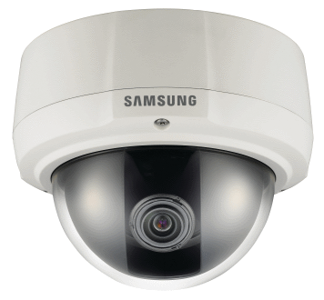 Samsung's SCV-3082 vandal-resistant dome camera.