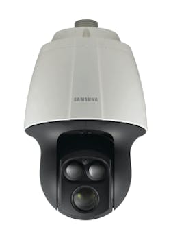 Samsung's SCP-2370RH infrared PTZ camera. Samsung's SCP-2370RH infrared PTZ camera.