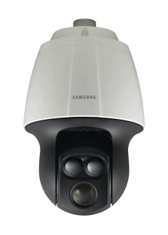 Samsung&apos;s SCP-2370RH infrared PTZ camera.