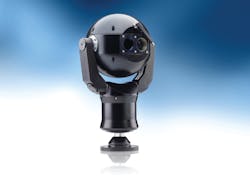 The MIC Series 612 is a ruggedized, dual optical/thermal pan-tilt-zoom camera.