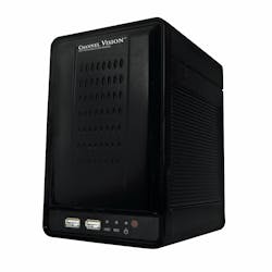 Channel Vision&apos;s 4-Channel Network Video Recorder&apos;s have built-in time and event search functions and H.264 compression.