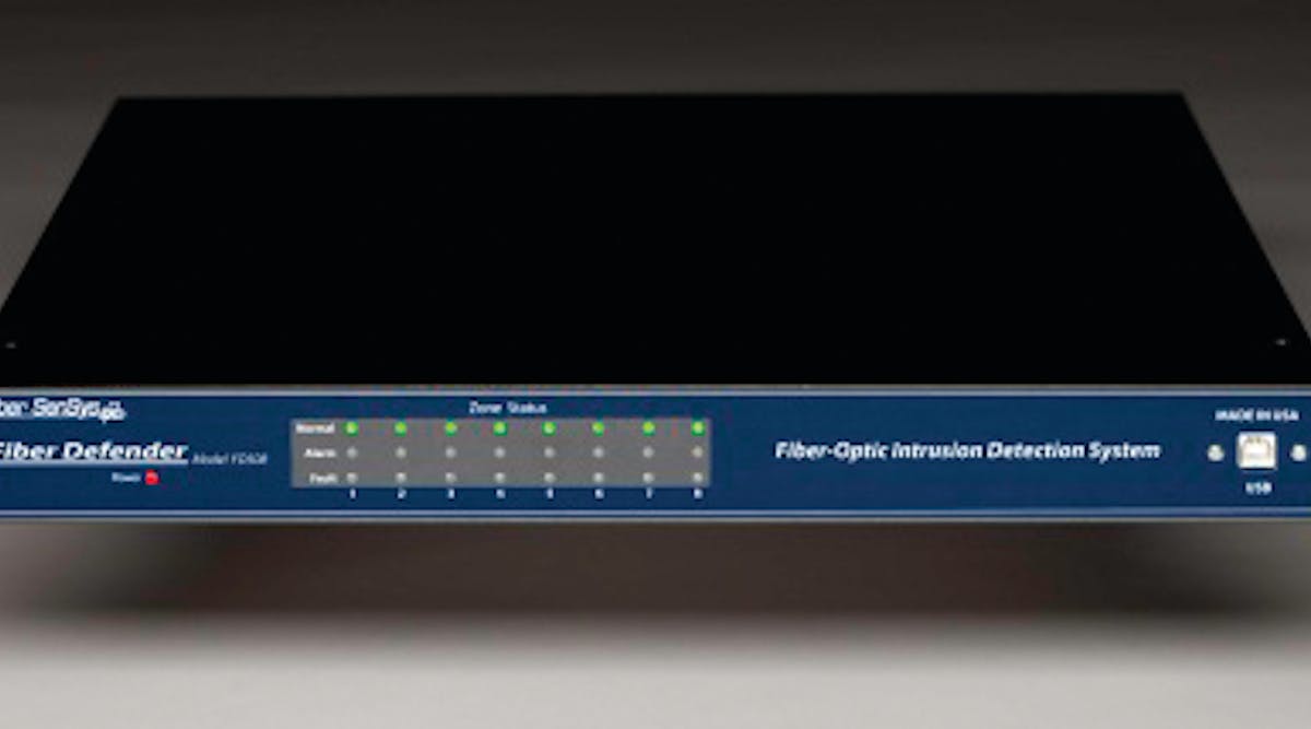Fiber SenSys&apos; FD508 Alarm Processor Unit.