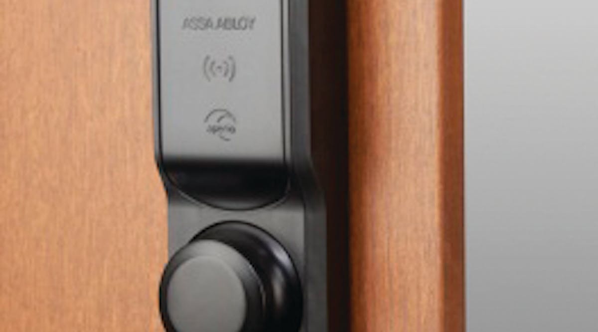 The HES K100 cabinet lock.
