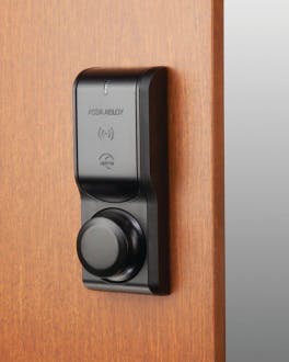 The HES K100 cabinet lock.