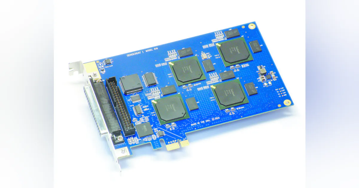 Sensoray Sensoray Model 819 16-channel H.264 PCI Express encoder | Security Info ...
