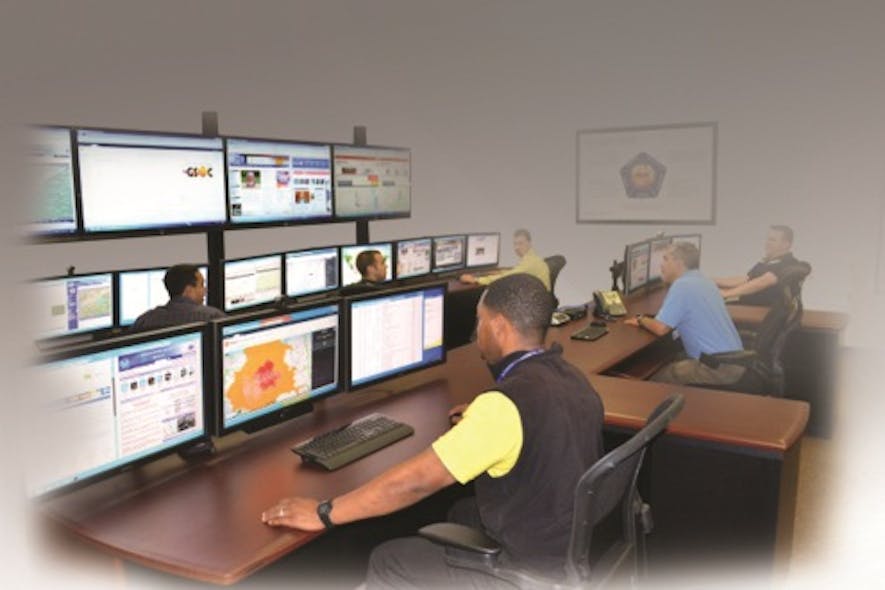 Workstations, video walls and rack systems from Middle Atlantic Products are being used in General Dynamics Information Technology&rsquo;s Global Security Operations Center (GSOC) solution.