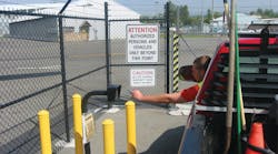 Because of the expenses in digging trenches and laying cable to their perimeter gates, many companies are not able to use their access cards for parking lots or are forced to use a standalone system at the gates, inhibiting real time access control throughout the facility and grounds.