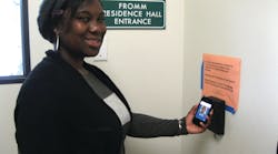 The University of San Francisco uses NFC with One Card access control applications for students.