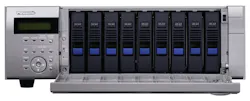 For larger applications, Panasonic's WJ-ND400 NVR with removable 1TB hard disk drive can record up to 64 network cameras simultaneously with multi-format recording in MPEG-4 and JPEG. For larger applications, Panasonic's WJ-ND400 NVR with removable 1TB hard disk drive can record up to 64 network cameras simultaneously with multi-format recording in MPEG-4 and JPEG.