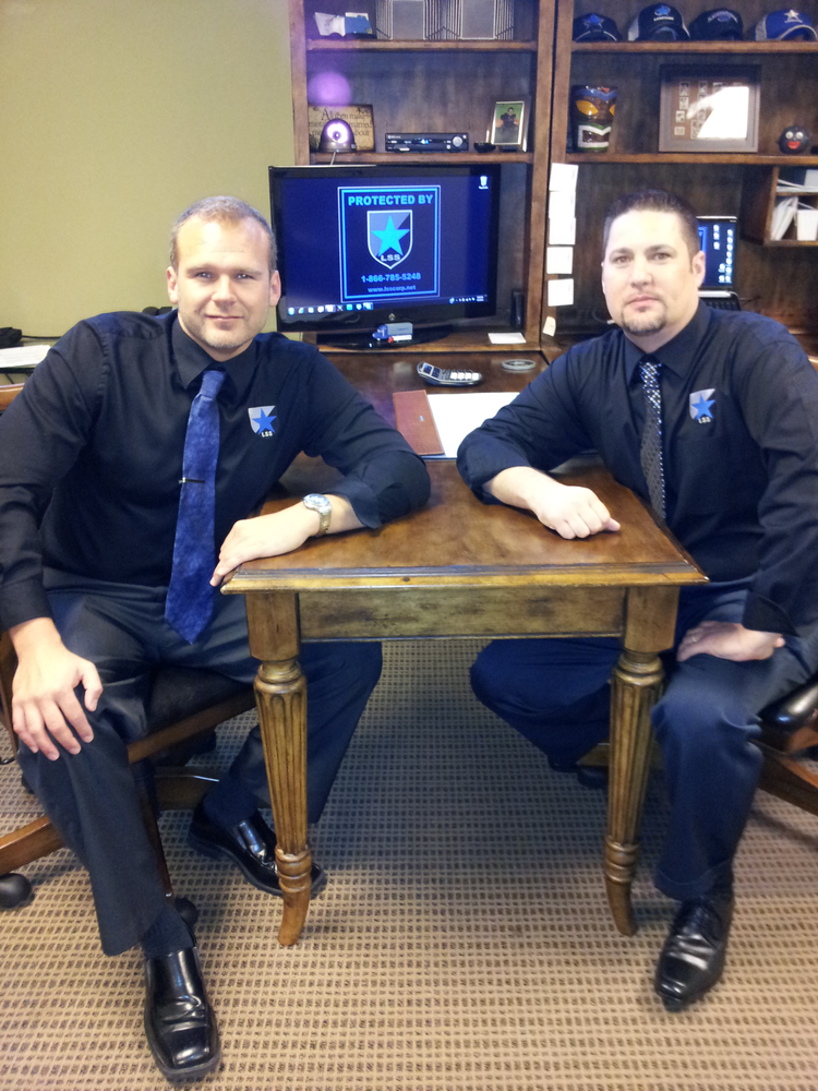 Kelly Steven Zeigler, chief security officer, Logistics Safety & Security (LSS) Corp., and Mike Nelson, chief logistics officer, installed video alarm verification equipment at an area electrical company and made a catch with one week of the installation.