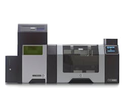 HID Global&apos;s new Fargo HDP8500LE Industrial Carder Laser Engraver.