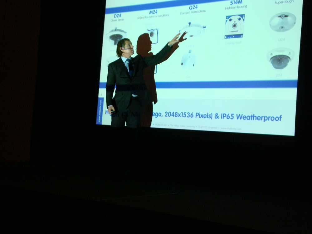 Mobotix Chief Sales Officer Dr. Magnus Ekerot discusses product evolution at the West Coast Partner Conference.