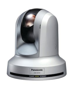 One of Panasonic's new AW-HE60 Series PTZ cameras. One of Panasonic's new AW-HE60 Series PTZ cameras.