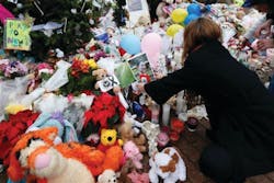A memorial setup for the victims of the mass shooting at Sandy Hook Elementary School in Newtown, Conn. A memorial setup for the victims of the mass shooting at Sandy Hook Elementary School in Newtown, Conn.