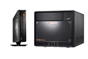 Digital Watchdog's new Blackjack Blade (left) and Blackjack Cube (right) NVRs.