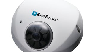 EverFocus&apos; EDN1120 fixed IP dome camera.