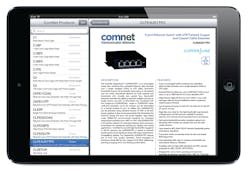 Contractors can get specification assistance from this new application from ComNet. Contractors can get specification assistance from this new application from ComNet.