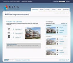 A screenshot of Schlage's Nexia Property Intelligence solution. A screenshot of Schlage's Nexia Property Intelligence solution.