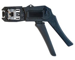 Platinum Tools' new EZ-VIKING crimp tool. Platinum Tools' new EZ-VIKING crimp tool.