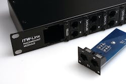 ITW Linx’s SurgeGate Modular Rackmount surge protector ensures protection of security infrastructure such as CCTV cameras, access control, voice/data protection, in a diverse range of networked buildings. ITW Linx’s SurgeGate Modular Rackmount surge protector ensures protection of security infrastructure such as CCTV cameras, access control, voice/data protection, in a diverse range of networked buildings.