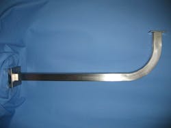 The PS042-BSS i Brushed Stainless Steel Gooseneck Pedestal The PS042-BSS i Brushed Stainless Steel Gooseneck Pedestal